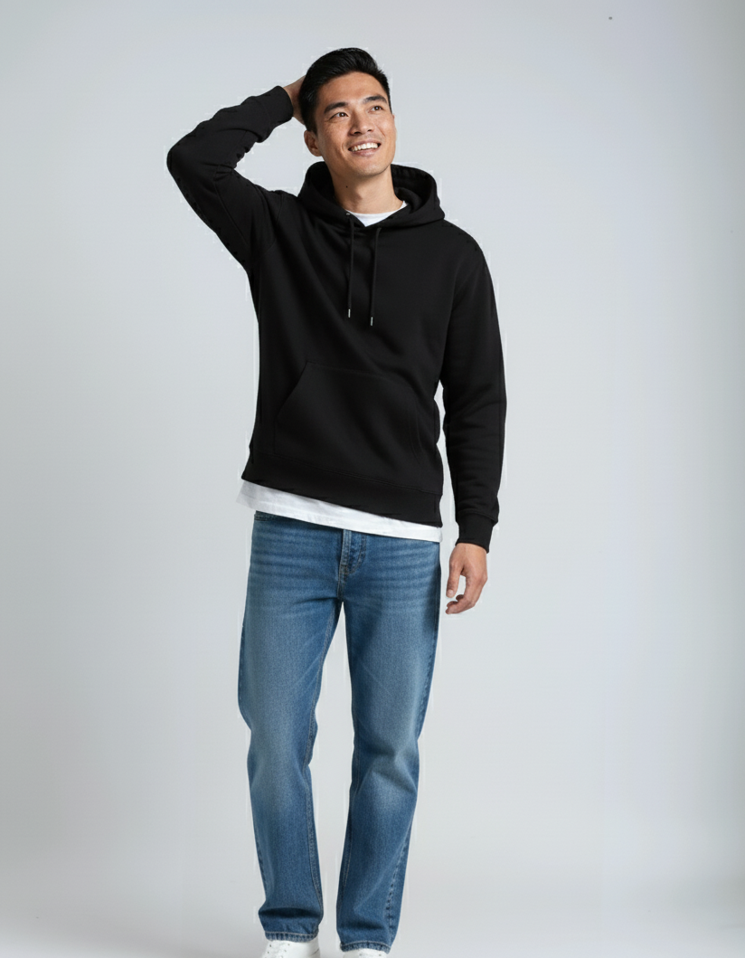 Sudadera con capucha de peso pesado P2016