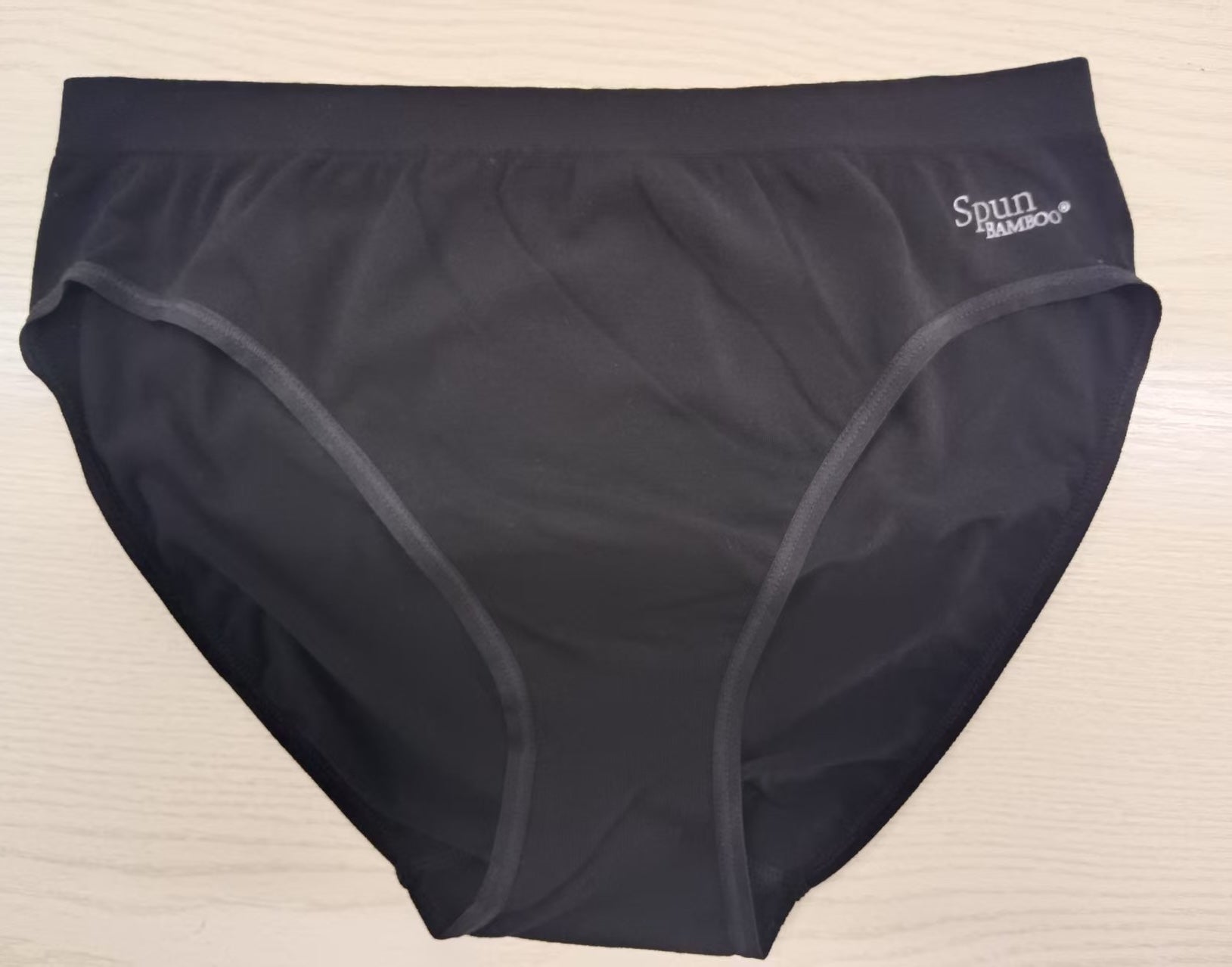 Nueva ropa interior femenina estilo braga de pierna alta de bambú/algodón.