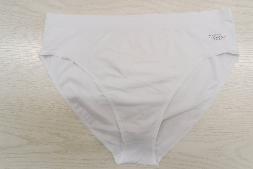 Nueva ropa interior femenina estilo braga de pierna alta de bambú/algodón.